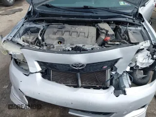 2009 Toyota Corolla with VIN 2T1BU40E69C110005, listed as a IAAI auction lot 41670634 with 191,866 mi miles. Bid and sale history available at carsss.com. Image 10.
