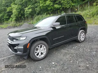 2022 Jeep Grand Cherokee Limited with VIN 1C4RJHBG7N8599324, listed as a Copart auction lot 61001165 with 32,331 mi miles and Salvage title. Bid and sale history available at DreamBid. Image 1.