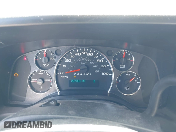 2012 Chevrolet Express Cargo Van with VIN 1GCWGFCA3C1193871, listed as a IAAI auction lot 42098096 with 227,331 mi miles. Bid and sale history available at carsss.com. Image 7.