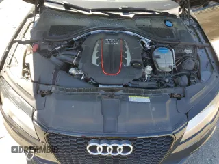 2014 Audi S7 Prestige with VIN WAUW2AFC3EN027938, listed as a Copart auction lot 49755834 with 107,128 mi miles and Salvage Title. Bid and sale history available at carsss.com. Image 11.