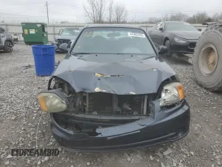 2005 Hyundai Accent GLS with VIN KMHCG45C85U671205, listed as a Copart auction lot 44362455 with 93,032 mi miles and Salvage Title. Bid and sale history available at carsss.com. Image 5.
