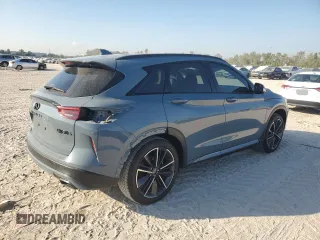 2024 Infiniti QX50 Sport z VIN 3PCAJ5FA0RF113864, wystawiony jako Copart lot #78074534 z przebiegiem 1 635 mil mil oraz Szkoda całkowita • Salvage title. Historia ofert i sprzedaży dostępna na DreamBid. Obrazek 3.