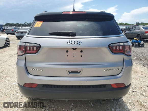 2019 Jeep Compass Limited z VIN 3C4NJDCB7KT646116, wystawiony jako Copart lot #61968895 z przebiegiem 59 077 mil mil oraz Szkoda całkowita • Salvage title. Historia ofert i sprzedaży dostępna na DreamBid. Obrazek 6.