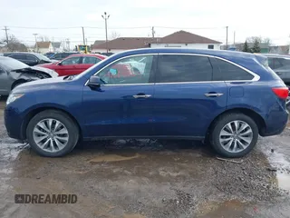 2015 Acura MDX Tech Pkg with VIN 5FRYD4H47FB002889, listed as a IAAI auction lot 41668025 with 96,781 mi miles. Bid and sale history available at carsss.com. Image 14.