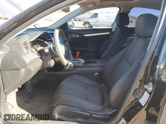 2017 Honda Civic EX-T with VIN 2HGFC1E32HH630878, listed as a Copart auction lot 83703104 with 93,221 mi miles and Salvage Title. Bid and sale history available at DreamBid. Image 7.