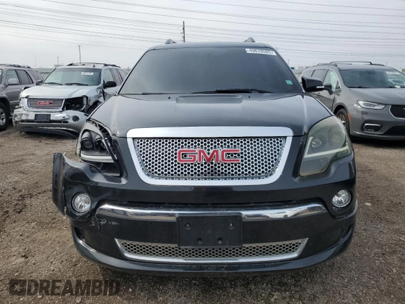 2011 GMC Acadia Denali with VIN 1GKKVTED1BJ360824, listed as a Copart auction lot 49878505 with 109,252 mi miles and Salvage Title. Bid and sale history available at carsss.com. Image 5.