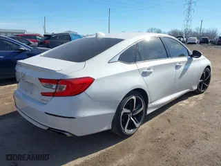 2020 Honda Accord Sedan Sport with VIN 1HGCV1F34LA090288, listed as a IAAI auction lot 41560501 with 70,410 mi miles. Bid and sale history available at carsss.com. Image 4.