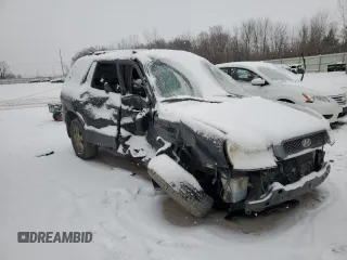 2004 Hyundai Santa Fe GLS with VIN KM8SC73E94U780607, listed as a Copart auction lot 84729644 with 0 mi miles and Salvage Title. Bid and sale history available at carsss.com. Image 4.