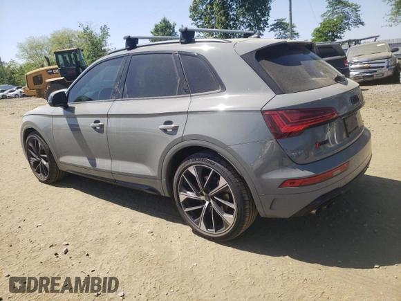 2022 Audi SQ5 Premium Plus with VIN WA1B4AFY4N2030995, listed as a Copart auction lot 52509873 with 19,207 mi miles and . Bid and sale history available at DreamBid. Image 2.