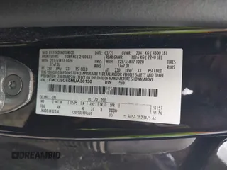2021 Ford Escape SE with VIN 1FMCU9G60MUA38130, listed as a IAAI auction lot 42763003 with 98,388 mi miles and . Bid and sale history available at DreamBid. Image 9.