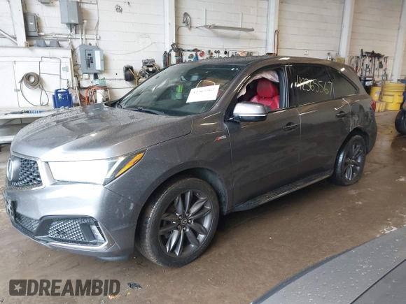 2019 Acura MDX Technology with VIN 5J8YD4H0XKL025557, listed as a IAAI auction lot 42365567 with 102,733 mi miles and . Bid and sale history available at DreamBid. Image 17.