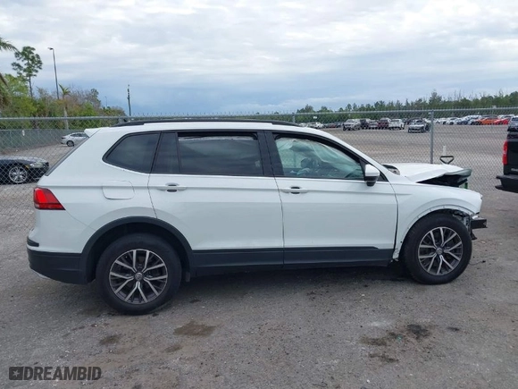 2021 Volkswagen Tiguan S with VIN 3VV1B7AX9MM119690, listed as a IAAI auction lot 41352383 with 27,149 mi miles. Bid and sale history available at carsss.com. Image 13.