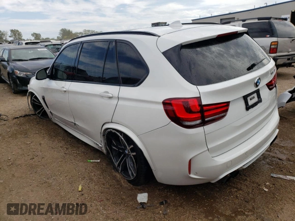 2017 BMW X5 M with VIN 5YMKT6C3XH0U39069, listed as a Copart auction lot 66013813 with 38,263 mi miles. Bid and sale history available at carsss.com. Image 2.
