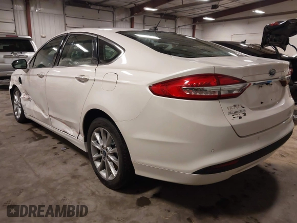 2018 Ford Fusion Energi SE with VIN 3FA6P0PU9JR264257, listed as a IAAI auction lot 41587659 with 85,832 mi miles. Bid and sale history available at carsss.com. Image 3.
