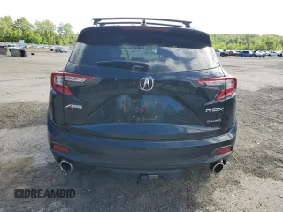 2023 Acura RDX Advance with VIN 5J8TC2H80PL019474, listed as a Copart auction lot 57216245 with 16,359 mi miles and Salvage title. Bid and sale history available at DreamBid. Image 6.