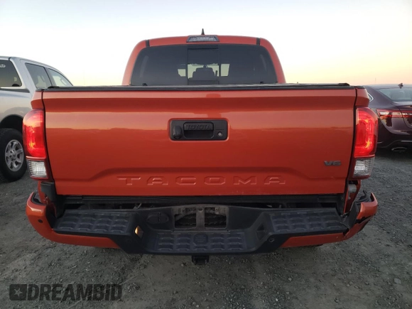 2017 Toyota Tacoma SR5 with VIN 3TMCZ5AN4HM086321, listed as a Copart auction lot 87658645 with 94,695 mi miles and Salvage Title. Bid and sale history available at carsss.com. Image 6.