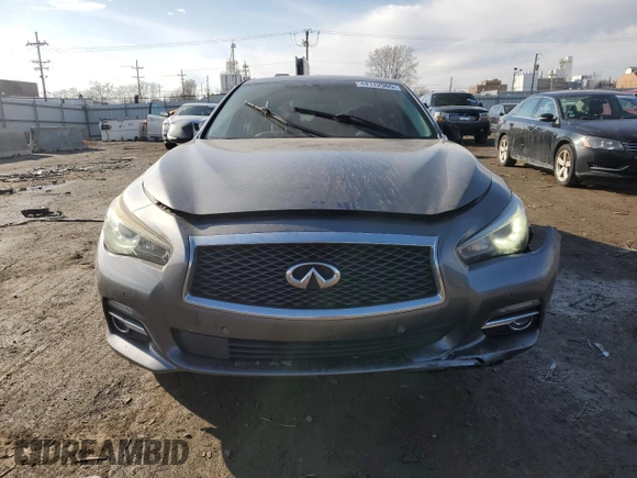 2017 Infiniti Q50 Premium with VIN JN1EV7AP7HM732712, listed as a Copart auction lot 44122965 with 85,549 mi miles and Salvage title. Bid and sale history available at DreamBid. Image 5.