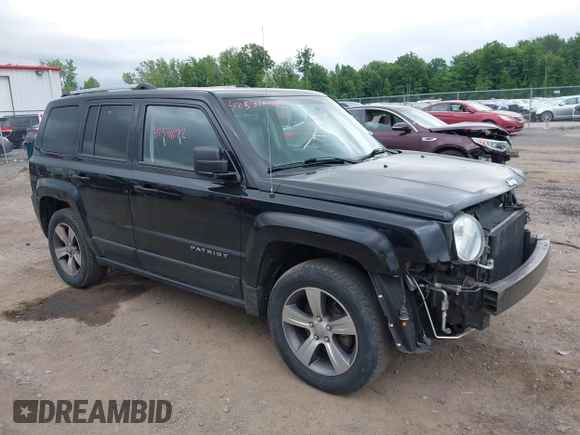 2016 Jeep Patriot High Altitude with VIN 1C4NJRFBXGD658136, listed as a IAAI auction lot 42531672 with 63,344 mi miles and . Bid and sale history available at DreamBid. Image 1.