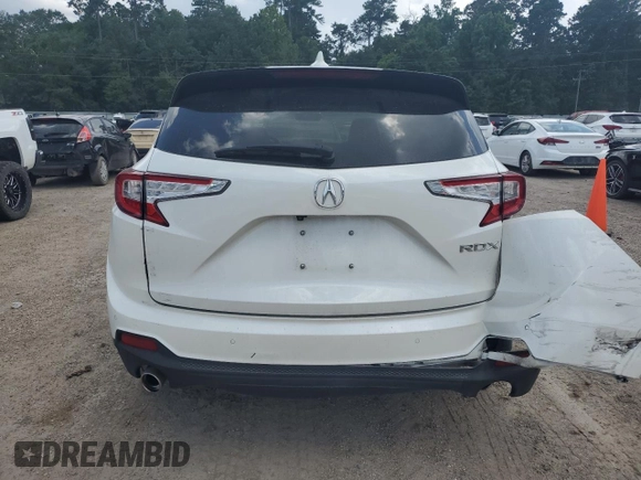 2019 Acura RDX Advance with VIN 5J8TC1H79KL017216, listed as a Copart auction lot 61221175 with 20,449 mi miles and Salvage title. Bid and sale history available at DreamBid. Image 6.