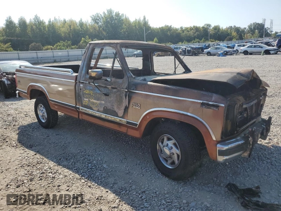 1984 Ford Pickup with VIN 1FTDF15H8EKA99862, listed as a Copart auction lot 69393914 with Not Provided miles and Non Repairable. Bid and sale history available at carsss.com. Image 4.
