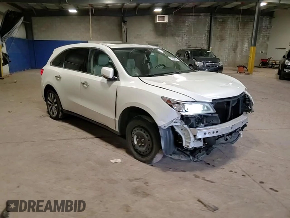 2016 Acura MDX w/Tech/Entertainment with VIN 5FRYD4H66GB044621, listed as a Copart auction lot 47868155 with 170,362 mi miles and Salvage Title. Bid and sale history available at carsss.com. Image 14.