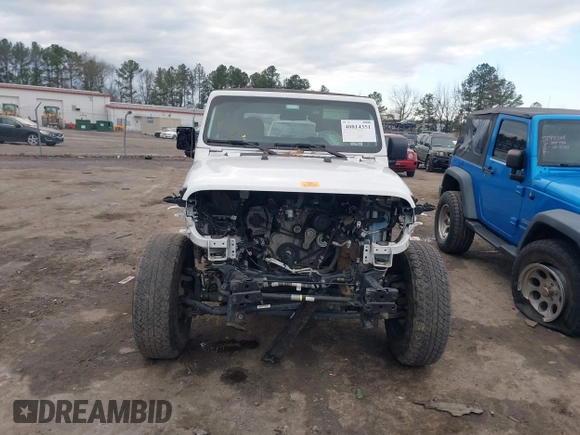 2021 Jeep Wrangler Sport S with VIN 1C4GJXAN6MW677281, listed as a IAAI auction lot 40814351 with 55,360 mi miles and . Bid and sale history available at DreamBid. Image 12.