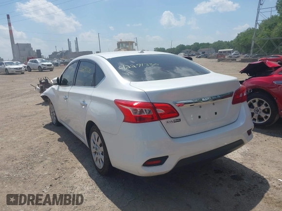 2017 Nissan Sentra SV with VIN 3N1AB7AP3HY268712, listed as a IAAI auction lot 42291330 with 99,975 mi miles and . Bid and sale history available at DreamBid. Image 3.