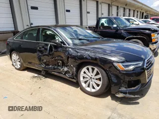 2019 Audi A6 Premium Plus with VIN WAUE8AF21KN116940, listed as a Copart auction lot 60920744 with 56,363 mi miles and Salvage Title. Bid and sale history available at carsss.com. Image 4.