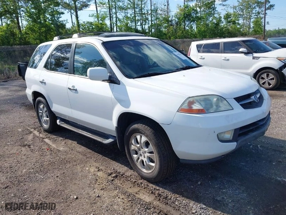 2003 Acura MDX Touring Pkg RES w/Navigation System with VIN 2HNYD18943H507512, listed as a IAAI auction lot 41983011 with 165,445 mi miles. Bid and sale history available at carsss.com. Image 1.