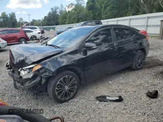 2016 Toyota Corolla L with VIN 2T1BURHEXGC703946, listed as a Copart auction lot 60413425 with 121,325 mi miles and Salvage title. Bid and sale history available at DreamBid. Image 1.