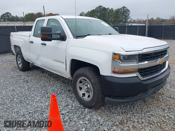 2016 Chevrolet Silverado 1500 Work Truck with VIN 1GCVKNEHXGZ250296, listed as a IAAI auction lot 41139053 with 172,535 mi miles. Bid and sale history available at carsss.com. Image 1.