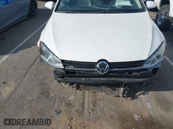 2016 Volkswagen Golf TSI S with VIN 3VWC17AU6GM520647, listed as a IAAI auction lot 42214369 with 107,674 mi miles and . Bid and sale history available at DreamBid. Image 6.