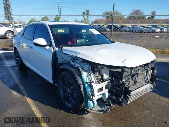 2023 Acura Integra Technology with VIN 19UDE4H66PA011805, listed as a IAAI auction lot 41816464 with 32,753 mi miles and . Bid and sale history available at DreamBid. Image 1.