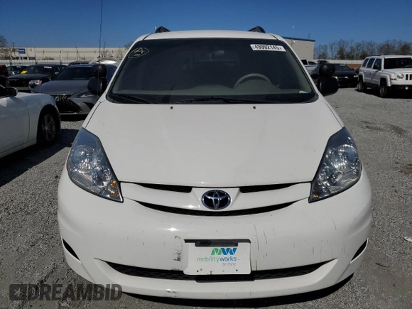 2007 Toyota Sienna CE with VIN 5TDZK23C17S065711, listed as a Copart auction lot 49992145 with 125,622 mi miles and Salvage Title. Bid and sale history available at DreamBid. Image 5.