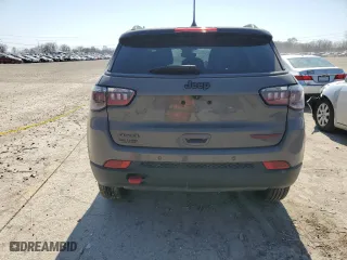 2022 Jeep Compass Trailhawk with VIN 3C4NJDDB5NT105777, listed as a Copart auction lot 48858405 with 46,010 mi miles and Salvage Title. Bid and sale history available at carsss.com. Image 6.