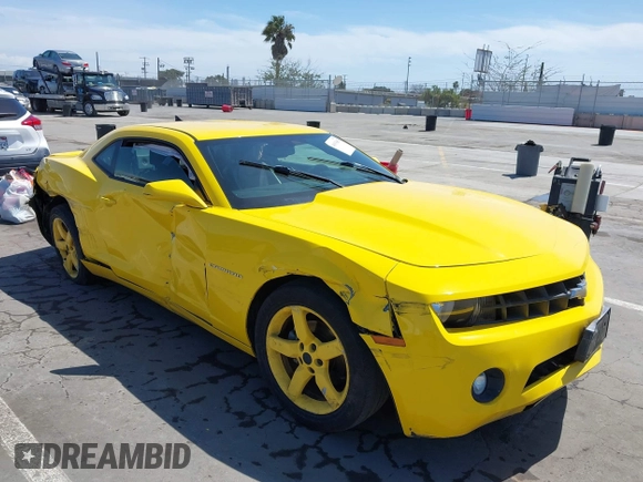 2012 Chevrolet Camaro 2LT with VIN 2G1FC1E38C9100571, listed as a IAAI auction lot 41935453 with 101,227 mi miles and . Bid and sale history available at DreamBid. Image 1.