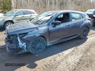 2024 Subaru Impreza RS with VIN JF1GUHJC4R8359494, listed as a Copart auction lot 48519655 with 26,564 mi miles and Salvage Title. Bid and sale history available at carsss.com. Image 1.