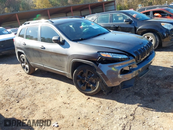 2016 Jeep Cherokee Latitude with VIN 1C4PJLCS1GW222001, listed as a IAAI auction lot 41068661 with 119,399 mi miles. Bid and sale history available at carsss.com. Image 1.