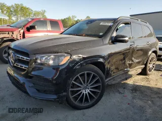2022 Mercedes-Benz GLS 450 with VIN 4JGFF5KE2NA638388, listed as a Copart auction lot 48832604 with 34,299 mi miles and Salvage Title. Bid and sale history available at DreamBid. Image 1.