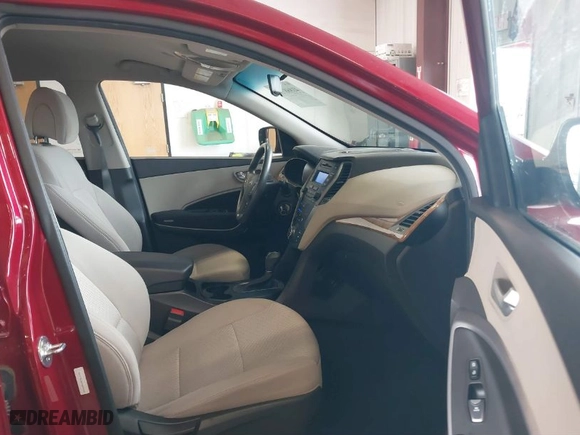 2015 Hyundai Santa Fe Sport with VIN 5XYZTDLB6FG295918, listed as a IAAI auction lot 41868757 with 46,850 mi miles. Bid and sale history available at carsss.com. Image 5.