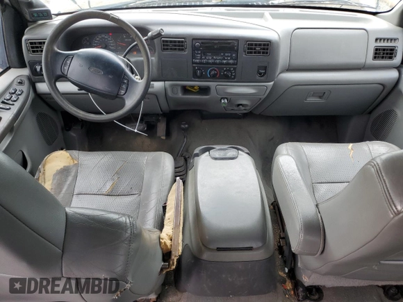 2002 Ford Super Duty F-250 XL with VIN 1FTNW21FX2EB12653, listed as a Copart auction lot 68732594 with 282,115 mi miles and Salvage Title. Bid and sale history available at carsss.com. Image 8.