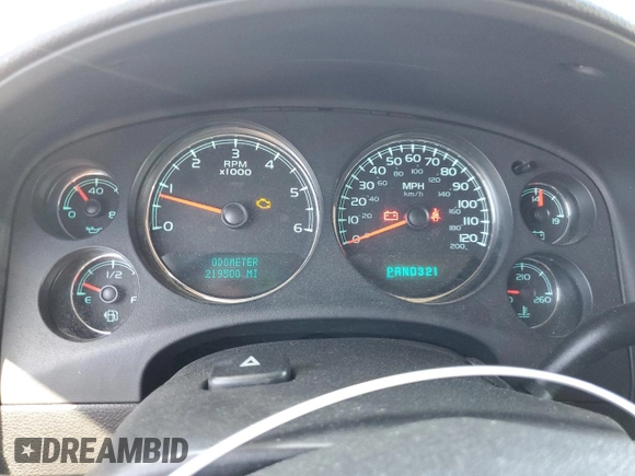 2008 Chevrolet Tahoe 1LT with VIN 1GNFK13008J169907, listed as a Copart auction lot 52602445 with 219,500 mi miles and Salvage title. Bid and sale history available at DreamBid. Image 9.