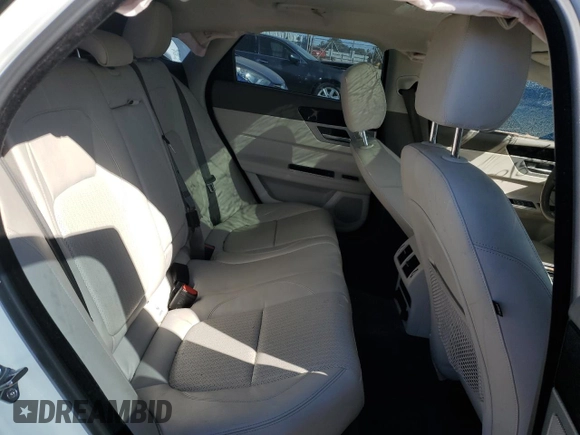 2016 Jaguar XF 35t Prestige with VIN SAJBE4BVXGCY02950, listed as a Copart auction lot 66197884 with 51,616 mi miles and Salvage Title. Bid and sale history available at carsss.com. Image 10.