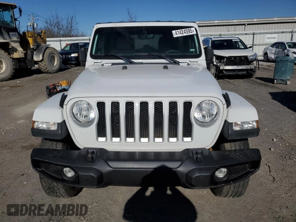 2023 Jeep Wrangler Sahara with VIN 1C4HJXEN1PW505291, listed as a Copart auction lot 41424595 with 0 mi miles and Non Repairable. Bid and sale history available at carsss.com. Image 5.