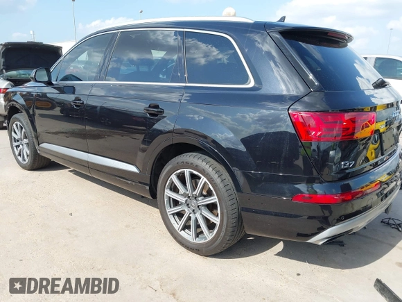 2017 Audi Q7 Premium Plus with VIN WA1LAAF75HD047186, listed as a IAAI auction lot 42280297 with 85,492 mi miles and . Bid and sale history available at DreamBid. Image 3.