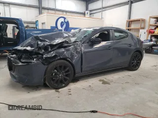2024 Mazda 3 S Carbon Edition with VIN JM1BPBLM7R1710163, listed as a Copart auction lot 41874135 with 17,438 mi miles and Salvage Title. Bid and sale history available at DreamBid. Image 1.