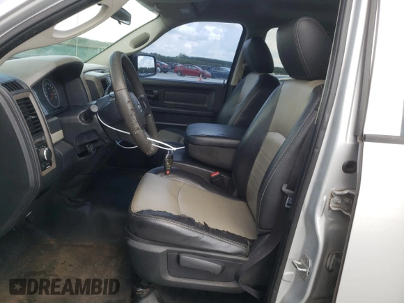 2012 Ram 1500 ST with VIN 1C6RD6FP2CS302098, listed as a Copart auction lot 65020725 with 198,405 mi miles and Clean title. Bid and sale history available at DreamBid. Image 7.