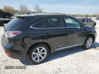 2011 Lexus RX 350 with VIN 2T2ZK1BAXBC056559, listed as a Copart auction lot 50935345 with 58,350 mi miles and Salvage Title. Bid and sale history available at carsss.com. Image 3.