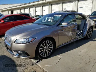 2020 Lincoln Continental Standard with VIN 1LN6L9PKXL5601903, listed as a Copart auction lot 82810864 with 0 mi miles and Salvage Title. Bid and sale history available at carsss.com. Image 1.