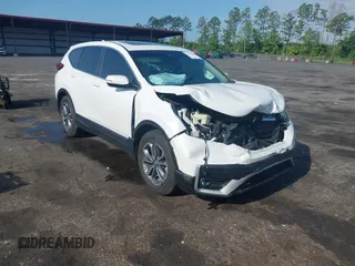 2022 Honda CR-V EX-L with VIN 5J6RW1H8XNA020385, listed as a IAAI auction lot 42537465 with 21,630 mi miles and . Bid and sale history available at DreamBid. Image 1.